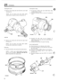 Page 26157 I STEERING 
Steering box seals 
19. Remove  the circlip  and seals  from the sector  shaft Steering 
box casing 
22.  If necessary,  replace  the sector  shaft bush,  using 
23.  Examine  the piston  bore for traces 
of scoring  and 
housing 
bore. 
NOTE: Do not remove  the sector  bush unless  wear. 
replacement  is required.  Refer to instruction 
22. 
suitable  tubing as a drift. 
20. Remove the circlip  and  seals  from the input  shaft 
housing  bore. 
RR929M v/ 22 23 
24. Examine  the  inlet...