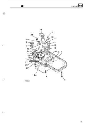 Page 27-DEFENDER ENGINE n 12 
.-:.:. < ,. . . ,.. ,+  . : ,,.,x2.;:,, ,I. .. ,1: .,~. .._ .. ... . 
16 
. ., 
24 
ST3065M 
 
4 
4 
5 
23  