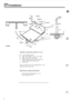 Page 34137 I TRANSMISSION 
STZOOaVl 
Stand for securing the gearbox  in a vice 
A. Ilmm diameter  holes. 
B. 
C. 
D. 
E. 1Omm nuts. 
Make 
from 
50 x 6mm steel angle. 
Make  from 
6mm steel plate. 
10mm diameter  stud 70mm long with 
25 of thread for adjustment. 
Note: 
Item D is where  the modification  to the 
original  stand 
is necessary. 
Material  and welding  specification 
Steel  plate 
BS 1449 Grade 4 or 14 
Arc  welding 
BS 5135. 
4  