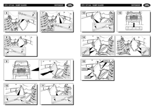 Page 122STC 1371AA - SUMP GUARD DEFENDER12
13
1415
45Nm
45Nm
65Nm
F
D
STC 1371AA - SUMP GUARD DEFENDER
6
7
8910
11
B
E
D
C
F
F
A
C 