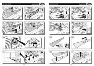 Page 136STC 7667/8/93 DEFENDER
4 4/
/6
6
STC 7667/8/93 DEFENDER
3 3/
/6
6
7
8
x2
x2
6
9
x4
ø6.5mm
1110
1412
15
16
17
18
1913 