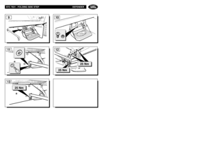 Page 140STC 7631 - FOLDING SIDE STEP DEFENDER
10
11
12
25 Nm
25 Nm
13
25 Nm
9 