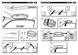 Page 183SUNGLASSES HOLDER UNIVERSAL
3
4
5
6
2
SUNGLASSES HOLDER UNIVERSAL1
STC 50086
Freelander 