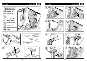 Page 190SSTC 8138ABDISCOVERY
2/10
STC 8138ABDISCOVERY
1/10
7
x2
x2
x4
10mmØ6mm
x2
4
DISCOVERY
5
68
1
39
x2
2
GBDFIEPNLGR
Passenger sideBeihfahrerseiteCôté passagerLato del passeggeroLado del pasajeroLado do passageiroPassagierszijdeΠλευρά τ	υ συν	δηγ	ύ
Ø6mm 