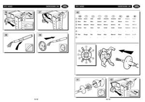 Page 222S ST
TC
C 
 5
50
03
32
25
5 
 D
DE
EF
FE
EN
ND
DE
ER
R 
 1
13
30
0
1 10
0/
/1
12
2
S
ST
TC
C 
 5
50
03
32
25
5 
 D
DE
EF
FE
EN
ND
DE
ER
R 
 1
13
30
0
9 9/
/1
12
2
37
3638
39
Yellow Jaune Gelb Giallo Amarillo AmareloGeelΚίτριν
Blue Bleu Blau Azzuro Azul Azul BlauwΜπλε
White Blanche Weiss Bianco Blanco Branco WitΆσπρ
Green Vert Grün Vert Verde Verde GroenΠράσιν
--------
Red Rouge Rot Rosse Rojo Marrom RoodΚκκιν
--------GB
D
F
E
I
P
NL
GR
1
2
3
4
5
6
7
2
7
456
31
4041
42
x3 