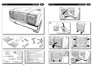 Page 268S ST
TC
C 
 5
53
31
16
61
1D
DE
EF
FE
EN
ND
DE
ER
R
2/4
S
ST
TC
C 
 5
53
31
16
61
1D
DE
EF
FE
EN
ND
DE
ER
R
1/4
25
x4
x8
x4
Ø6mmØ7mm
8mm
4mm
GBDFIEPNLGR
The following instructions are valid for both sides of the 
vehicle.
Folgende Anweisungen gelten für beide 
Fahrzeugseiten.
Les instructions suivantes sont applicables aux deux côtés du
véhicule.
Les istruzioni seguenti sono valide per entrambe le fiancate
della Vettura.
Las siguientes instrucciones son válidas para ambos lados del
vehiculo.
As...