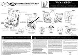 Page 279ADVERTISSEMENTS:1. La pose du Siège de sécurité pour enfant doit être effectuée conformément aux instructions du fabricant. Une installation incorrecte peut se révéler
dangereuse.
2. Il peut faire très chaud à l’intérieur d’une voiture laissée en stationnement au soleil et les montures métalliques du siège et du harnais risquent de
chauffer. Il est par conséquent recommandé de recouvrir les parties métalliques en contact avec l’enfant, si la voiture doit stationner dans ces 
conditions. 
3. Les ensembles...