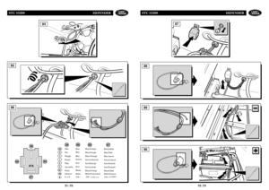 Page 324STC 53208  DEFENDER
22/24
88
87
8990
STC 53208  DEFENDER
21/24
85
84
86
Blue
Blau
Bleu
Azzuro
Azul
Azul
BlauwÌðëå
Blue/Orange
Blau/Orange
Blanc/Orange
Azzuro/Arancia
Azul/Naranja
Azul/Laranja
Blauw/OranjeÌðëå/Ðïñôïêáëß
87Blue/yellow
Blau/Gelb
Bleu/Jaune
Azzuro/Jaune
Azul/Amarillo
Azul/Amarelo
Blauw/GeelÌðëå
/Êéôñéíï
Red
RotRougeRosseRojoVermelho
RoodÊüêêéíï
GBD
F
I
E
P
NL
85
85
86
86
30
3087A87                                              