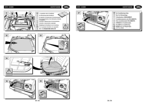 Page 325STC 53208  DEFENDER
23/24
93
94
x8
95
96
x6
97
Air Conditioning Only.
Nur für Klimaanlage.
Climatisation UNIQUEMENT.
Condizionamento aria SOLAMENTE.
Aire acondicionado SOLAMENTE.
APENAS Ar Condicionado.
ALLEEN air-conditioning.
ÌÏÍÏ ãéá ôïí Êëéìáôéóìü.
STC 53208  DEFENDER
24/24
92
A
B
91
For operation refer to handbook
Zur Benutzung siehe Handbuch.
Se reporter au manuel pour le fonctionnement
Per il funzionamento, fare riferimento al libretto 
d’ istruzioni.
Consultar el Manual para el funcionamiento....