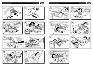 Page 73CD AUTOCHANGER DEFENDER
CD AUTOCHANGER DEFENDER
810
11
1312
14
x6
x2
x2
15
16
17
18
19
20
21
9 