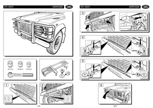 Page 88STC 50270 DEFENDER
2 2/
/3
3
STC 50270 DEFENDER
1 1/
/3
3
1
2
x2
Ø17mm
Ø15mm
Ø13mm
34
B
5
BB
A
B
6 