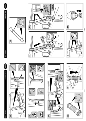 Page 539
40
STC 
 50265 
 DDEFENDER
8/12
373835
310mm
ø6.5mm
36STC 
 50265 
 DDEFENDER
7/12
x2
8Nm
8Nmx2
42
41
8Nm
43
x4
44
x2 