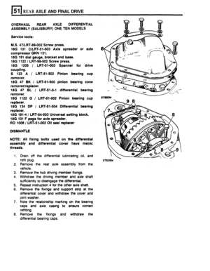 Page 251REAR AXLE AND FINAL DRIVE  