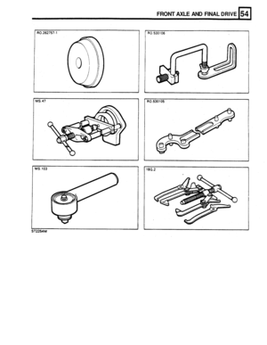 Page 273FRONT AXLE AND FINAL DRIVE  