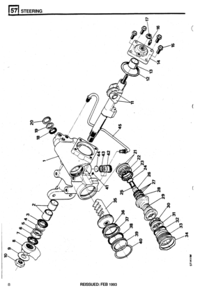Page 295STEERING 
8 REISSUED: FEB 1993  