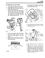 Page 101ST834M 
ENGINE 
FIT CONNECTING RODS AND PISTONS 7. Using  a piston  ring compressor,  locate piston 
into  cylinder  bore, until piston  crown 
IS just 
below  cylinder  block top face. 
1. Locate  applicable  crankshaft  journal at B.D.C. 
2, Place bearing  upper shell in connecting  rod. 
3. Retain upper shell by screwing  guide bolts 
605351 onto connecting  rods. 
4. Insert connecting  rod and  piston  assembly  into 
respective  bore, noting  that domed  shape 
boss  on connecting  rod must  face...