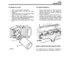 Page 109ENGINE 
FIT ENGINE OIL FILTER  FIT EXHAUST  MANIFOLD 
1. Clean oil cooler  adaptor  mating face. 1. Ensure  mating surfaces  of head  and exhaust 
2. Coat  sealing  ring of new  filter  with clean  manifold are clean.  Fit new  gaskets to 
engine  oil. 
exhaust manifold.  Coat threads  of bolts  with 
3. Fill filter  with new  oil as far  as possible,  noting  anti-seize compound. 
angle  at which  filter is 
to be fitted. 2. Position  manifold  on cylinder  head and fit new 
4. Screw  on filter  until...