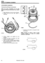 Page 184LT77S MANUAL GEARBOX 
SYNCHROMESH ASSEMBLIES 
Third-fourth  and fifth  gear  synchromesh. 
NOTE:  The above  assemblies  are the  same 
except  that fifth  gear  synchromesh  has a retainer 
plate. 
1.  Mark  relationship  of inner  and  outer  members. 
2.  Remove  wire  clip from  both  sides  of 
assembly. 
7. Examine  the dog  teeth  on all gears  for wear 
and  damage. 
NOTE: Example A shows  a tooth  in good 
condition.  Example 
B shows the rounded 
corners  of a worn  tooth. 
3. Remove  slippers...