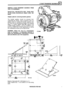 Page 212LT230T TRANSFER  GEARBOX 
REMOVE LT230T TRANSFER GEARBOX FROM 
THE LT77S GEARBOX 
Special Tool:  18G 1425-LRT-41-009 - Guide  studs 
(3)  also  locally  manufactured  adaptor  plate,  see 
below 
Adaptor  plate for removing  transfer gearbox 
The transfer  gearbox  should be removed  from 
underneath  the vehicle,  using a hydraulic  hoist. An 
adaptor  plate for locating  the transfer  gearbox  onto 
the  hoist  can be manufactured  locally 
to the drawing 
below. 
If a similar  adaptor  plate was made...