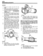 Page 247PROPELLER SHAFTS 
Assemble 
12. Remove  the bearing  cups  from  the  new 
spider. 
13.  Check  that all needle  rollers are present  and 
are properly positioned  in the bearing  cups. 
14.  Ensure  bearing  cups  are  one third  full of fresh 
lubricant.  See 
RECOMMENDED 
LUBRICANTS
 . 
15. Enter  the new  spider  complete  with seals  into 
the  yokes 
of the  sliding  member flange. 
Ensure that  the  grease  nipple hole faces away 
from  the flange. 
16.  Partially  insert  one bearing  cup into a...