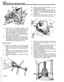 Page 255REAR AXLE AND FINAL  DRIVE 
66. Place the selected  shim washers  on to the 
inner  bearing  cup seating. 
67.  Position 
the inner  bearing  cup in the casing. 
68.  Position  the inner  bearing  replacer  18G 
11 22 
G detail 1, onto 18G 1122  and secure  with 
the  fixing  nut. 
69. Hold  still the centre screw and  turn  the 
butterfly  lever 
to draw in the  bearing  cups. 
61.  Add 0,127  mm, for bearing  pre
-load, to the 
total  noted 
in the preceding  instruction.  The 
sum is then  equal  to...