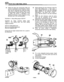 Page 257REAR AXLE AND FINAL DRIVE 
85. Where 
the stylus  has moved  down (85a),  the  86. Before  adjusting  the shim  thickness,  check the 
amount  is equivalent 
to the  thickness of shims  pinion face marking  and if it has a plus (+) 
that  must  be removed  from under  the pinion  figure, subtract 
that from  the shim  thickness 
inner  cup 
to bring  the pinion  down to the  figure obtained  in the  previous  instruction 
nominal  position.  Where the stylus  has moved  Alternatively 
if the pinion  has...