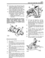 Page 258REAR AXLE AND FINAL DRIVE 
93. Fit  the  pinion  oil seal,  lipped  side  first,  using 
general  purpose grease  or, where  available,  a 
molybdenum  disulphide based  grease  on the 
seal  lip, using 
RO 1008  to drift  in the  seal. 
94. Fit the  coupling  flange  and plain  washer  and 
loosely 
fit a  new  flange  nut.  Secure 18G 1205 
to the coupling  flange, using slave  fixings. 
95.  Alternately  tighten  the flange  nut and  check 
the  drive  pinion  resistance 
to r 
following  figures  are...