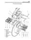 Page 332KEY TO CALIPER 
1. Bleed  screw 
2  Caliper 
3.  Hold  down  springs. 
4.  Retaining  pins and clips 
5.  Friction  pads. 
6.  Brake  disc. 
7.  Piston. 
8.  Wiper  seal retainer. 
9.  Wiper  seal. 
or 
split  pins. 
10.  Fluid seal. 
ST2721M  