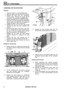 Page 391AIR CONDITIONING 
CONDENSER AND RECEIVER/DRIER 
Removal 
1. Place  the vehicle  in a well  ventilated  area. 
2. Stop  the  engine,  open and secure  the  bonnet. 
3. Remove  the caps  from  the  compressor 
service  valves. Connect  the gauge  set  for 
evacuation,  and evacuate  as detailed  earlier. 
4. Having evacuated  the air conditioning  system, 
open  fully  (turn anti
-clockwise)  the  compressor 
service  valves and disconnect  the gauge  set. 
Replace  all caps  to valve  connections. 
5....