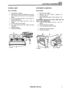 Page 412ELECTRICAL EQUIPMENT 
WARNING LAMPS INSTRUMENT ILLUMINATION 
Renew the bulbs  Renew bulbs 
1. Disconnect  the  battery. 1 Disconnect  the battery. 
2. Remove two screws  and  withdraw  the warning 2. Remove  the  four screws  retaining  the 
light  module  from  the front of the  instrument  instrument  panel. 
panel. 
3. Ease  forward  the  panel to gain  access to the 
3. Pull off the plug  connector to give  access  to  bulbs. 
warning  light  bulbs, 
If necessary, disconnect  the  drive cable  from...