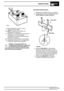 Page 72AIRBAGSYSTEM
19
REPARATUR
9.Beide Bedientasten drücken, um das
Airbag-Modul auszulösen.
10. NICHTvor Ablauf von 30 Minuten zum
Airbag-Modul zurückkehren.
11.Handschuhe und Gesichtsmaske anlegen und
Airbag-Modul vom Werkzeug lösen.
Airbag-Modul in einen Kunststoffbeutel legen
und Beutel verschließen.
12.Werkzeug mit einem feuchten Tuch abreiben.
13.Ausgelöstes Airbag-Modul zur sachgerechten
Entsorgung (Verbrennung) weiterleiten.
HINWEIS: Airbag-Modul NICHT im
Fahrgastraum transportieren. KEINE Teile
des...