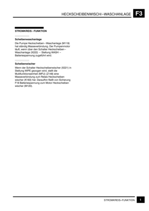 Page 121HECKSCHEIBENWISCH/–WASCHANLAGEF3
STROMKREIS–FUNKTION1
-:>-:


)

	 9#	 
			A
	 :>&&L<
 %
 >		
 	 9#	
% 	 0	 	 	 
			
A
	 :F)))<  	
 A!
 
		#
 
	0  


)	
A	 	 	 
				 :F))&< 
	
 A-9, 
	
	  	 	
>		 :>4C< :6&+G< 		
>		
  	 
			
	 :.&G*< 	  ...