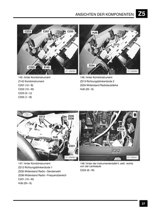 Page 409ANSICHTEN DER KOMPONENTENZ5
37
&+B 	 .	
6&+) .	
$)EH :&E<
$))) :&EA<
$))* :BC<
$)BB :&