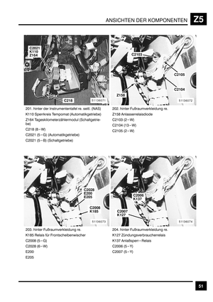 Page 423ANSICHTEN DER KOMPONENTENZ5
51
)E& 	 	 -			 	 	 :?!<
.&&E #		 	# :!
			<
6&D+ 
			%	 :
		J
	<
$)&G :GA<
$)E)& :B8< :!
			<
$)E)& :B< :
			