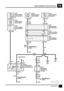 Page 126BEHEIZBARER RÜCKSPIEGELF8
1SCHALTPLAN
15
F 13
10 A
S288
10 C208
BO
B
F8-2
P126
Sicherungsbox
Instrumententa-
fel
E
Z148
Multifunktions-
einheit (MFU)
P126
Sicherungsbox
Instrumententa-
fel
Z148
Multifunktions-
einheit (MFU)
2 C205
G
3 C215
11
P125
Sicherungsbox
Motorraum
4 C101
OS
2 C264
30
F 1
30 A
X132
Heckscheiben-
heizungsschalter
86
85K122
Relais für beheiz-
bare Heckschei-
be30
87
P126
Sicherungsbox
Instrumententa-
fel
3 C206
B
E201
siehe Massean-
schluß
9 C211
NP
A
F8-2
2 C206
P126
Sicherungsbox...