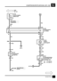 Page 194KOMPRESSORSTEUERUNG (SFI–V8)K2
7SCHALTPLAN
S295
30
F 3
30 A
1C116
E102
siehe Siche-
rungsdetailsP125
Sicherungsbox
Motorraum
NG
30
30
86C241
BS
7 C1027
1 C1032
K108
Klimakompres-
sor–Relais
siehe Massean-
schluß
WG
85
C241
87
87
BG
B
K2-4
28 C1017
YB
YB
9 C2073
U
1 C2076
X101
Verdampfertempe-
raturschalter, Kli-
maanlage vorn
[1] > 0C (32F)
[2] < 0C (32F)
8 C2073
1 C2077
OG
ON
1 C145
K107
Kompressor-
kupplung
[1] [2]2 C145
B
B85
86
EK2-10
D
K2-11
W
NAS
S229
9 C1027
SFI–V8
Z132
Motor–
Steuergerät
7...