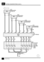 Page 82ANTIBLOCKIERSYSTEM (A.B.S.)D1
4SCHALTPLAN
X137
Raddrehzahlfüh-
ler links vorn
X158
Raddrehzahlfüh-
ler rechts vorn
X140
Raddrehzahlfüh-
ler links hinten
X161
Raddrehzahlfüh-
ler rechts hinten
Z108
A.B.S.–Steuerge-
rät
Z103
ABS–Bremsgerät
[1] Vorn links
[2] Vorn rechts
[4] Hinten links
[5] Hinten
rechts 1 2 C130
1 2 C131
12
12
32 17 34 18 35 16 33
5 8 1 7 4 12 2 11 C129
E204 GGGGW WW
SK SN SR SU SG SP SY SW
[1] [1] [2] [2] [4] [4] [5] [5] 23 24 6 7 21 22 4 5 C2084
C486 C485
C2084
W
6 9 10 13C129
S132...