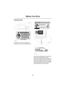 Page 23Before You Drive
22
SUN VISOR LABELS
Information concerning the airbag SRS is 
attached to the sun visor as illustrated above.
Also note the labels affixed to the outer side of 
the sun visor, which detail the vehicles 
standard ride height, both with and without an 
open sunroof, and alert owners to the need to 
be aware of the higher rollover risk, associated 
with a utility vehicle of this type (see also the 
relevant warning earlier in this section).
H2662A
!WARNING
DEATH or SERIOUS INJURY can...