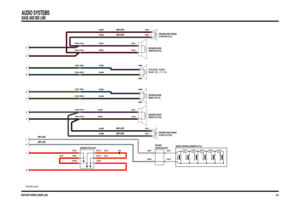 Page 102DISCOVERY SERIES II 2000MY (LHD)
AUDIO SYSTEMS
BASE AND MID LINE
50.2
VWR102060-A-sheet2of2
M
L K J F E H G B A C
D
A POST-LH (F130) SPEAKER-HIGH RANGE FRONT-LH (F108) SPEAKER-DOOR-(MID-LINE)
FRONT-RH (F107)
SPEAKER-DOOR-A POST-RH (F131) SPEAKER-HIGH RANGE
15 WATTS15 WATTS15 WATTS15 WATTS15 WATTS
15 WATTS
REAR-LH (F119) SPEAKER-DOOR-) 8 1 1 F (   H R - R A E R- R O O D - R E K A E P S
(MID-LINE)(MID-LINE) (MID-LINE)
RESISTOR 5 RESISTOR 4 RESISTOR 3 RESISTOR 2 RESISTOR 1
REMOTE SEND/ENDREMOTE MODE REMOTE...