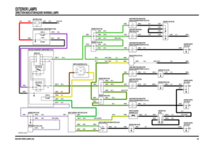 Page 85DISCOVERY SERIES II 2000MY (LHD)
EXTERIOR LAMPS
DIRECTION INDICATOR/HAZARD WARNING LAMPS
43.8
VWR102070-A-sheet1of1
87A
87
86 85 30
87A
87
86 85 30
IN2 IN1
2A 2B
1
POS4-CRANKPOS3-IGN POS2-AUX
31 2
HEADER 0286 (K109)
50 AMP
LINK 8
HEADER 0295 (K109) HEADER 0289 (K109)
0706 (K108) HEADER-EARTH
0018 (K108) HEADER-EARTH 0707 (K108) HEADER-EARTH 0017 (K108) HEADER-EARTH
EARTH (E107)
C0558-1
6
12 VOLTS
FUSE 29
10 AMP
LH RH
5 WATT
5 WATT
5 WATT
5 WATT
C0564-1
5 WATT
5 WATT
10
211
13
INDICATOR-RH...