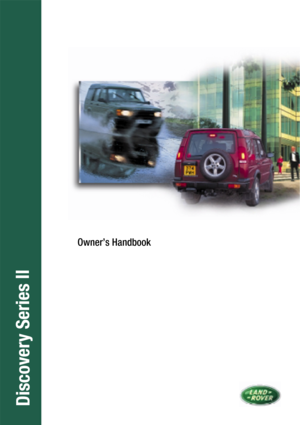 Page 1Owner’s Handbook
Disco very Series II 