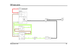 Page 121CIGAR LIGHTER 
Discovery Series II (LHD)12049
CIGAR LIGHTER
VWR102010-A-01
IN2 IN1
2A 2B
1
POS4-CRANKPOS3 -IGN POS2-AUX
87A
87
86 85 30
1 AM P
150 AMPLINK 1
30 AMPLINK 7
CIRCUITS (R101) RELAY-AUXILLIARY
10 AMPFUSE 26
50 AMPLINK 820 AMPFUSE 15
EARTH (E107)
12 VOLTS
C0286-4
C0028-1 C05 73-15
C0028-3C0 045 -1 C0192-1
C0286-7C0018-6
C0089-2 C0089-1C0286-1
C0286-12 C0286-9 C0572-1
C0588-7C0573-16 C0575-1
C0581-3
C0582-3 C0632-1
C0587-7
CIGAR LIGHTER (J165)0018 (K108) HEADER-EARTH BATTERY (P100)
HEADER 0286...