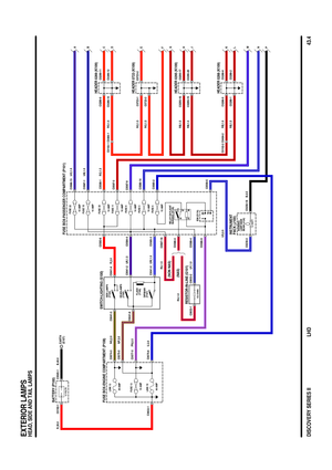 Page 144 
32
132 1
87A
87
86 85 30
21
P N M L K J H G F E D C B A
HEADER 0295 (K109)
1.2 WATT
16
(NON NAS)
20 3
1E3 OHMS
10 AMP FUSE 13
HEADER 0289 (K109)HEADER 0288 (K109)
10 AMP FUSE 310 AMP FUSE 910 AMP FUSE 1110 AMP FUSE 3310 AMP FUSE 1010 AMP
HEADER 0723 (K109)
(NAS)
15 AMP
(E107) EARTH
30 AMP LINK 13
40 AMP LINK 10
FUSE 22
C0102-1 C0484-1
C0102-2 C0484-2C0295-17
C0230-18 C0230-3C0590-5C0723-3
C0295-16 C0041-4
C0587-16
C0588-4 C0586-4
C0653-1 C0653-2 C0574-3 C0192-1 C0045-1
C0632-1C0577-5C0289-10...