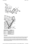 Page 17 
 
 
Timing Gear 
Multiple link primary and single row secondary chains drive the camshafts of each cylinder bank. The primary chains 
transmit the drive from two sprockets on the crankshaft to variable valve timing units on the intake camshafts. The 
secondary chains transmit the drive from the variable valve-timing units to sprockets on the exhaust camshafts. 
 
A key locates the two drive sprockets on the crankshaft. The crankshafts torsional vibration damper retains the 
sprockets in position. The...
