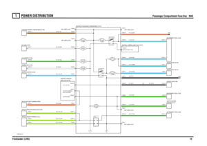 Page 13POWER DISTRIBUTION 
Passenger Compartment Fuse Box - NAS
Freelander (LHD)12
1
POWER DISTRIBUTION
Passenger Compartment Fuse Box - NAS
VWR004260-A-01
87A87
86 85 30
87 A87
86 85 30
RELAY CONTROL DAYLIGHT RUNNING
(D100)FLASHER UNIT
CCU GROUNDIGNITION SENSE
REAR FOG RELAY COIL
AB
FUSE 8
C0563-1
FUSE 20 FUSE 18
FUSE 21FUSE 35 FUSE 36FUSE 7
BEAM (R127) RELAY-MAIN/DIPPEDFUSE 22
GUARD LAMP (R131) RELAY-REAR FOG
C0593-L
C0582-1 C0212-5C1000-18 C0589-15
C0593-H C0593-CC0586-7
C0593-E
C0096-1 C0233-8 C0589-9...