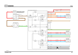 Page 33WINDOWS 
5 Door
Freelander (LHD)32
5
WINDOWS
5 Door
VWR004371-A-01
IN2 IN1
2A 2B
1
POS4-CRANKPOS3-IGN POS2-AUX
87A
87
86 85 30
87A87 86 85
3087A87 86 85
3087A87 86 85
3087A87 86 85
3087A87 86 85
3087A87 86 85
30
JHG F E D A
B
C
C0563-1
RELAY RL DOWNRELAY RL UPRELAY RR DOWNRELAY RR UP
8 AMP
RELAY FR DOWNRELAY  FR UP
5 AMPFUSE 2925 AMPFUSE 815 AMPFUSE 18
EARTH (E107)
12 VOL TS
25 AMPFUSE 3225 AMPFUSE 33
8 AMP8 AMP
TIMEOUT (R255)RELAY-
60 AMPLINK 380 AMPLINK 4
25 AMPFUSE 35
C0399-1 C0440-1
C0435-12 C0803-12...