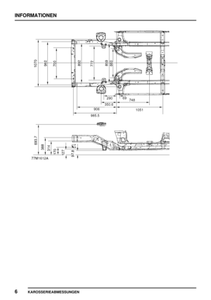 Page 65INFORMATIONEN
6
KAROSSERIEABMESSUNGEN 