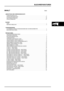 Page 242BLECHREPARATUREN
INHALT
Seite
ABDICHTUNG UND KORROSIONSSCHUTZ
KORROSIONSSCHUTZ 1.....................................................
STRUKTURKLEBSTOFFE 10..................................................
NAHTABDICHTMASSEN 18...................................................
SCHALLDÄMMUNG 27.......................................................
BLECHE
LACK1 ....................................................................
REPARATURBLECHE 3.........................................................