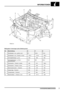 Page 66INFORMATIONEN
KAROSSERIEABMESSUNGEN 7
Maßangaben Vorderwagen (siehe Abbildung oben)
Nr. Beschreibung  X Y Z
1  Stoß dämpfe r vorn , große s Loch                  977   578,5  718,5
2 Stoß dämpfe r vorn , Fixierloc h innen  975,4 514,9 693,7
3 Kotf lügelbefestigun g vorn   605 669 806
4 Kotf lügelbefestigun g hinten,
Spritzwandseite1220 690  848,2
5 Scheinwerfer , Fixierloc h außen   465 615 788,3
6 Scheinwerfer , Fixierloc h innen   377 485 772
7 Motorhaubensockel , Fixierloch   390 445 765
8 Längst...