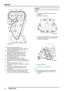 Page 25MOTOR
4
ÜBERHOLUNG
13.Spannblechschraube lockern und
Nockenwellenantriebsriemen spannen, indem man
mit dem Finger gegen das Spannblech drückt.
14.Während die Spannrolle am
Nockenwellenantriebsriemen anliegt und das
Spannblech in Position gehalten wird, die
Spannblechschraube mit 10 Nm festziehen.
15.Der Kurbelwelle im Uhrzeigersinn zwei volle
Umdrehungen geben und
Nockenwelleneinstellmarken ausrichten.
16.Spannblechschraube lockern und darauf achten,
daß der Riemen von der Spannrollenfeder gespannt...